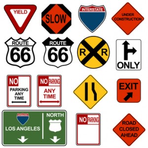 Traffic Signage Set