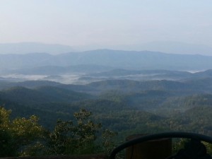 smokey mountain view